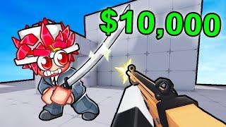 1v1ing Youtuber's for $10,000 in ROBLOX RIVALS...