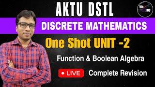 DSTL I UNIT-2 I FUNCTIONS I BOOLEAN ALGEBRA ONE SHOT | BY GULSHAN SIR | GATEWAY CLASSES 