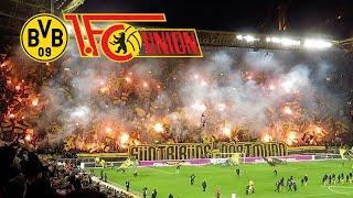 Choreo Borussia Dortmund vs Union Berlin Signal Iduna Park #bvb #pyro #pyrotechnic #bvb09