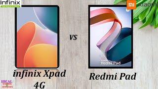 infinix Xpad 4G vs Xiaomi Redmi pad