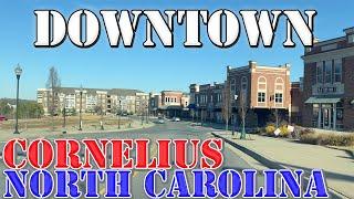 Cornelius - North Carolina - 4K Downtown Drive