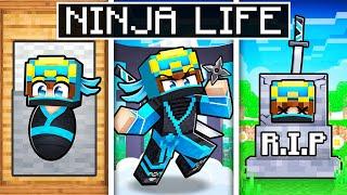 Having a NINJA LIFE in Minecraft!