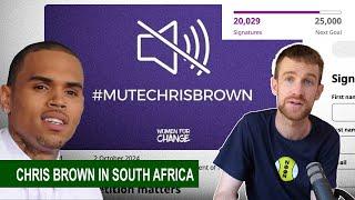 Chris Brown Sells Out In GBV-Ravaged South Africa