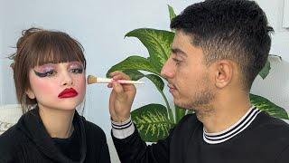 Furkan & Nia : FURKAN BANA MAKYAJ YAPTI !!! MAKE UP ARTIST AĞLUÇ !