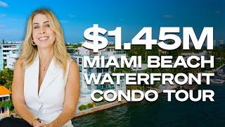 Exclusive Miami Beach Condo Tour: $1.45m Luxury Waterfront Residence