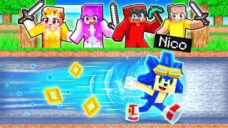 HUNTERS vs SONIC SPEEDRUNNER in Minecraft!