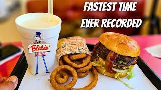 Blake's Lotaburger Tucumcari New Mexico  Fastest  Time Ever