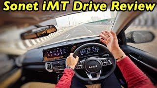 2024 KIA Sonet Turbo iMT Drive Impressions l Aayush ssm