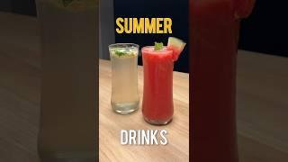 Summer Drinks#food #foodie #summer #cooking #recipe #easyrecipe #foodvlog #new #homemade #drinks