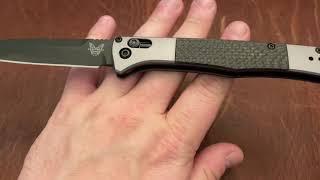 Benchmade 4170 Auto Fact First Impressions