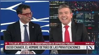 Diego Chaher, el hombre detrás de las privatizaciones