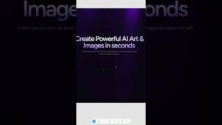 AI Landing Page Hero Design + Animation  #designing #figma #uiux #webdesign #animation #uidesign