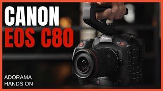 Canon EOS C80 Cinema Camera | 6K Full Frame with Triple Base ISO & 12G SDI