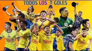 Todos los goles del Club America en el torneo del Tricampeonato (Amistosos, Leagues Cup, Liga MX)