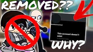 why the vs masterz mod is being removed from funky friday..
