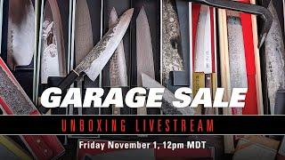 Knifewear Fall Garage Sale UNBOXING + Q&A Livestream