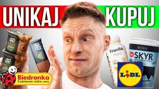 Oceniam produkty proteinowe z Lidla i Biedronki! Tego unikaj!