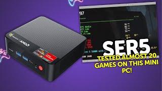 IS THE BEELINK SER5 WITH RYZEN 5 5600H GOOD FOR GAMES? I TESTED ALMOST 20 GAMES ON THIS MINI PC!