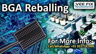 BGA IC Reballing Process | How to do BGA Reballing