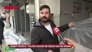 PATLAMANIN OLDUĞU CADDE ESNAFI TEPKİLİ: "YALNIZ KALDIK”