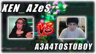 XEN_AZeS VS A3A4TOSTOBOY | Hard GAMES