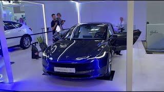 Tesla Model 3 2024 Highland Full Detailed ASMR Review @ IAA