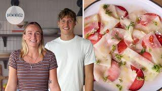 Yellowtail Crudo | Feel Good Food | Food52 + Boursin