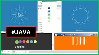 Java Project Tutorial - How To Create Loading Animation Forms In Java NetBeans With Code - [Part 9]