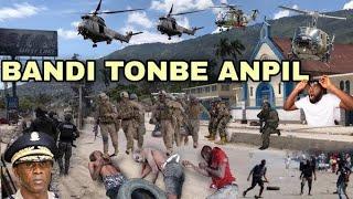 Anviwon 28 bandi viv ansanm pran bwa kale nan Pétion ville tèt babekyou cho kon vè lanp viv lapolis