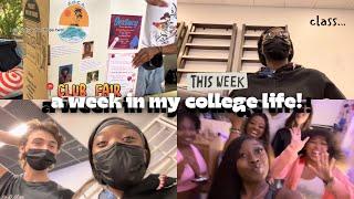 a week in my college life! | Store runs, studying, parties etc. | VLOG