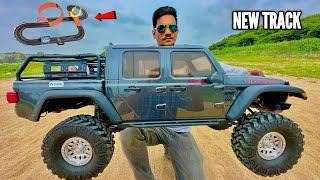 RC Jeep Gladiator Car Vs Slime Fevicol Trap Track - Chatpat toy TV