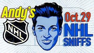 NHL Sniffs, Picks & Pirate Parlays Today 10/29/24 | Best NHL Bets w/Andy Francess