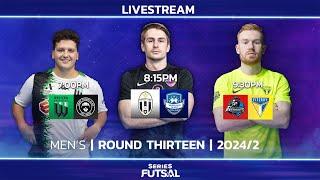 Series Futsal Victoria, Mens, 2024/2, Round 13 | Full Livestream