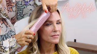 Calista Tools AirGlide Cool Breeze Styler On Long Hair