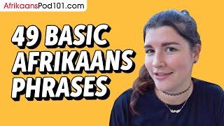 49 Basic Afrikaans Phrases for ALL Situations to Start as a Beginner