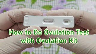 How to Do Ovulation Urine Test at Home by Using Ovulation Kit | Egg | Pregnancy | FastSign