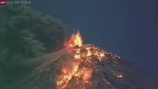 Dec 13, 2024: Volcanic Lightning at Fuego Volcano, Guatemala