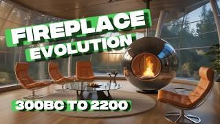 Fireplace Evolution (4k video)