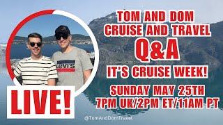 Live Q&A with Tom and Dom! - Sunday 25th May @ 7pm UK/2pm ET/11am PT