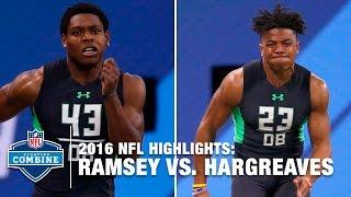 Jalen Ramsey vs. Vernon Hargreaves | 2016 Combine Face Off