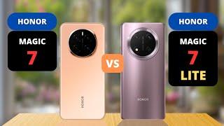 Honor Magic 7 vs Honor Magic 7 Lite Comparison