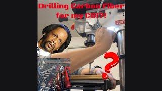 Why am I drilling into brand new Carbon Fiber For my C8!?!