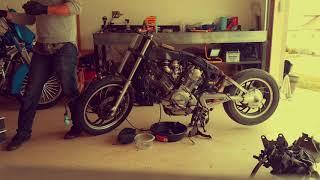 Yamaha xv920 Virago Cafe Racer Project Teardown Pt 2