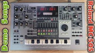 Грувбокс из далёкого 1998 года - Roland MC-505. Небольшой обзор и послушаем 7 Demo songs.