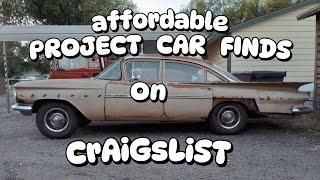 Affordable Project Car Finds on Craigslist - Clasic cars for sale