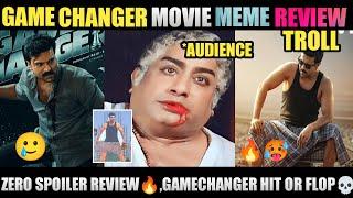 GAME CHANGER MOVIE MEME REVIEW | GAME CHANGER MOVIE | RAMCHARAN | MOVIE REVIEW | TELUGU TROLLS