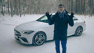 НОВЫЙ МЕРСЕДЕС Ц-КЛАССА! Победит ли трешку BMW? Тест-драйв и обзор Mercedes-Benz C-Class 2022 W206