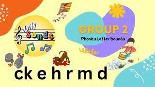 Jolly Phonics Group 2 Sound Reading Practice  Letter Sound Songs