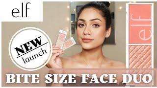 E.L.F Bite Size Face Duo Review & Swatches | Lychee, Spiced Apple |Just for 399/- | ADITI JATAWAT