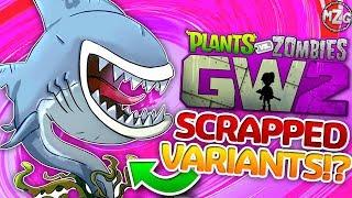 PvZGW2 CANCELLED Plant Variants!? - Plants vs. Zombies: Garden Warfare 2 Concept Art